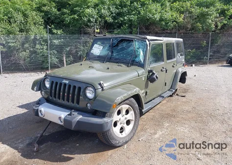 2015 Jeep Wrangler Unlimited Sahara z USA, uszkodzony, nr VIN 1C4HJWEG0FL752152